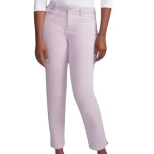 NYDJ Curves 360 Slim Straight Ankle Jeans – Lilac Petal Short | NWT